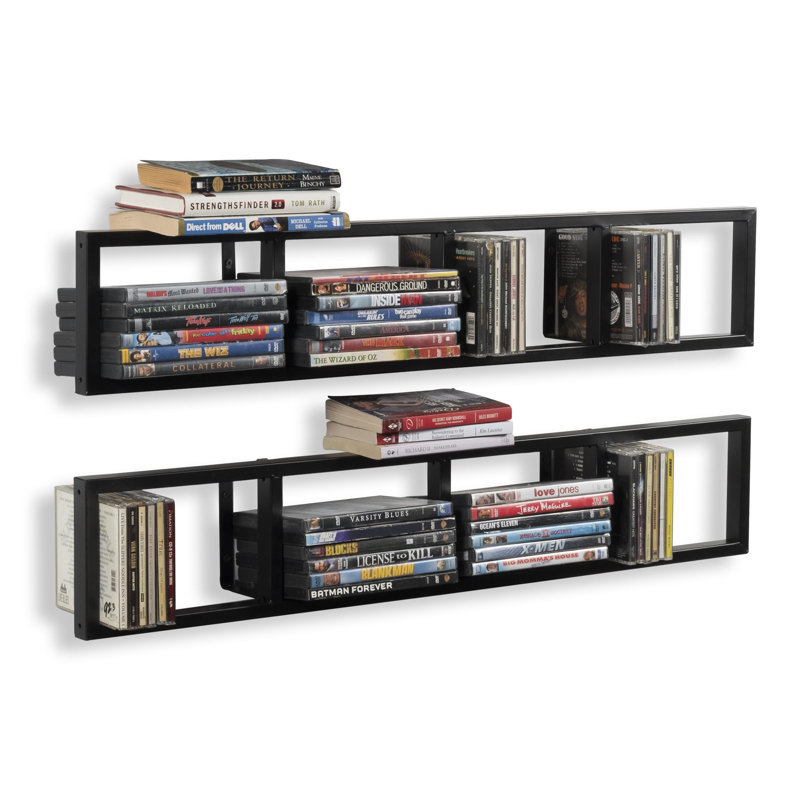 Latitude Run® Multimedia Wall Mounted Media Storage & Reviews Wayfair